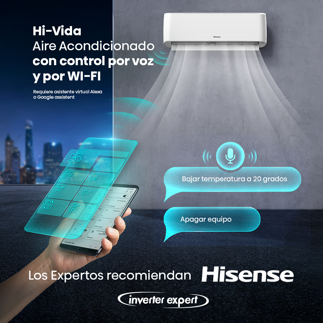 Aire Acondicionado 22.000 BTU Hi Vida Hisense - Imagen 6